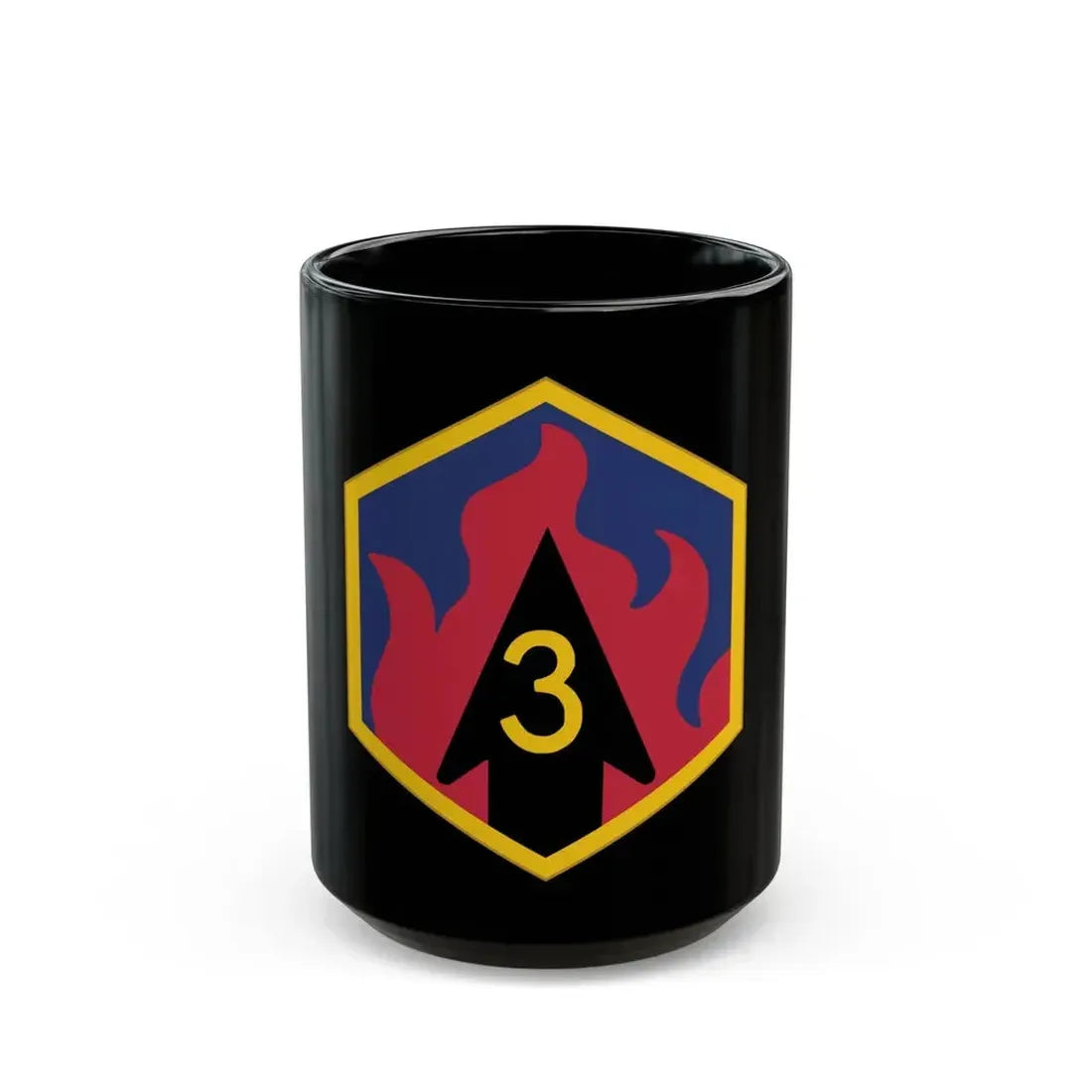 3rd Chemical Brigade (U.S. Army) Black Coffee Mug 15oz - Go Mug Yourself