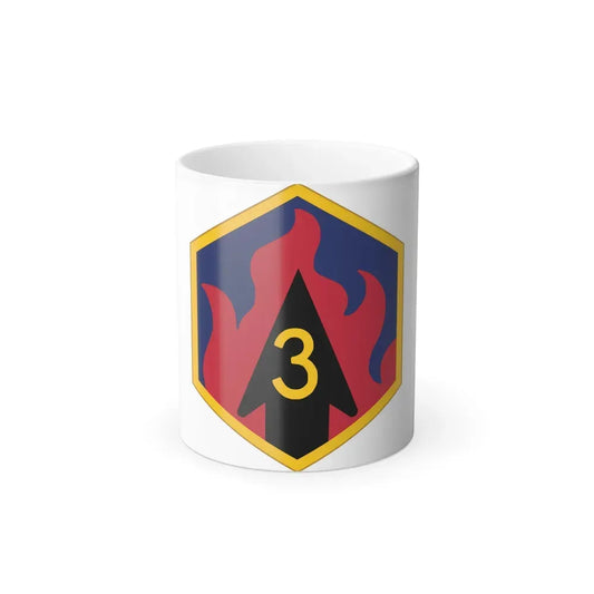 3rd Chemical Brigade (U.S. Army) Color Changing Coffee Mug 11oz - Go Mug Yourself