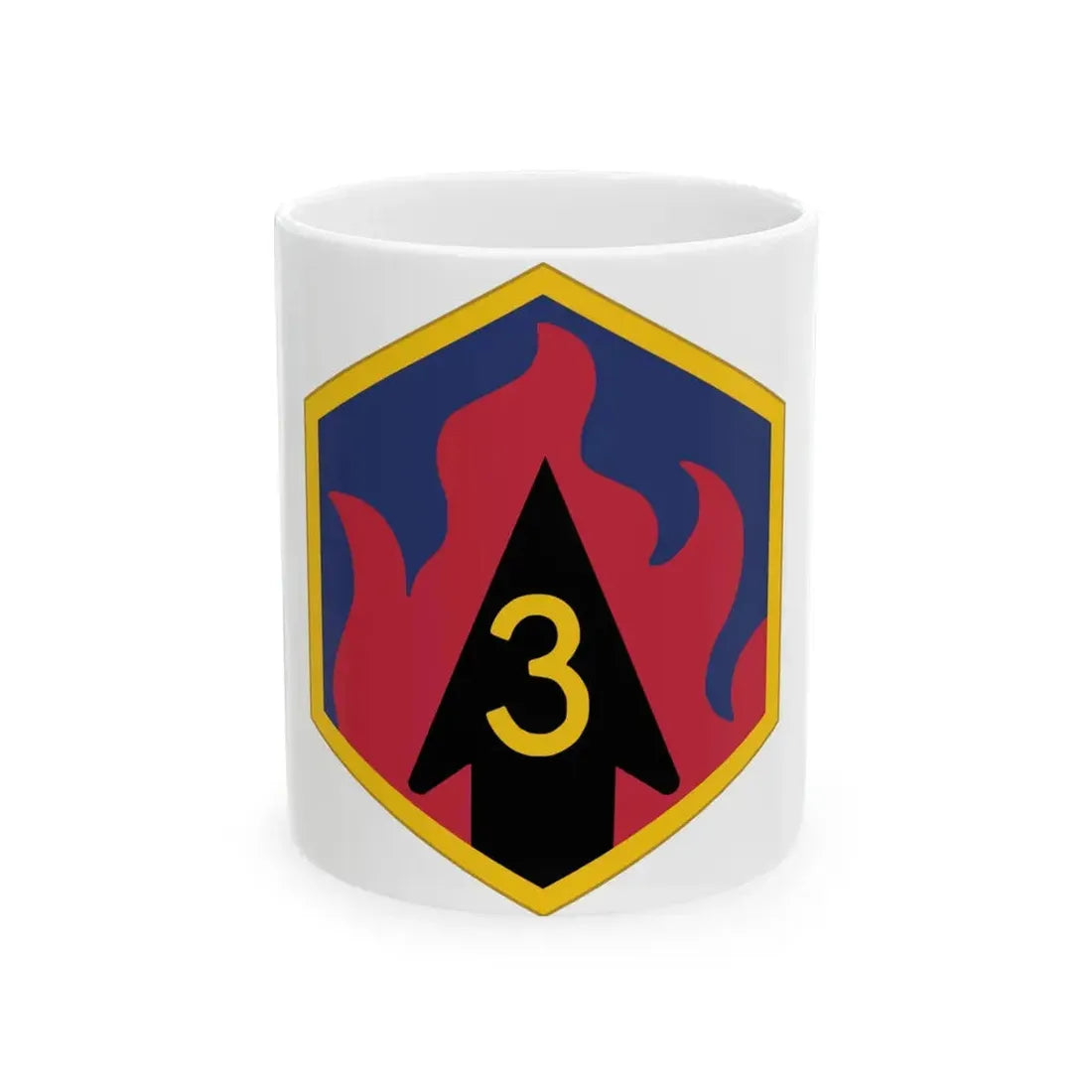 3rd Chemical Brigade (U.S. Army) White Coffee Mug 11oz - Go Mug Yourself