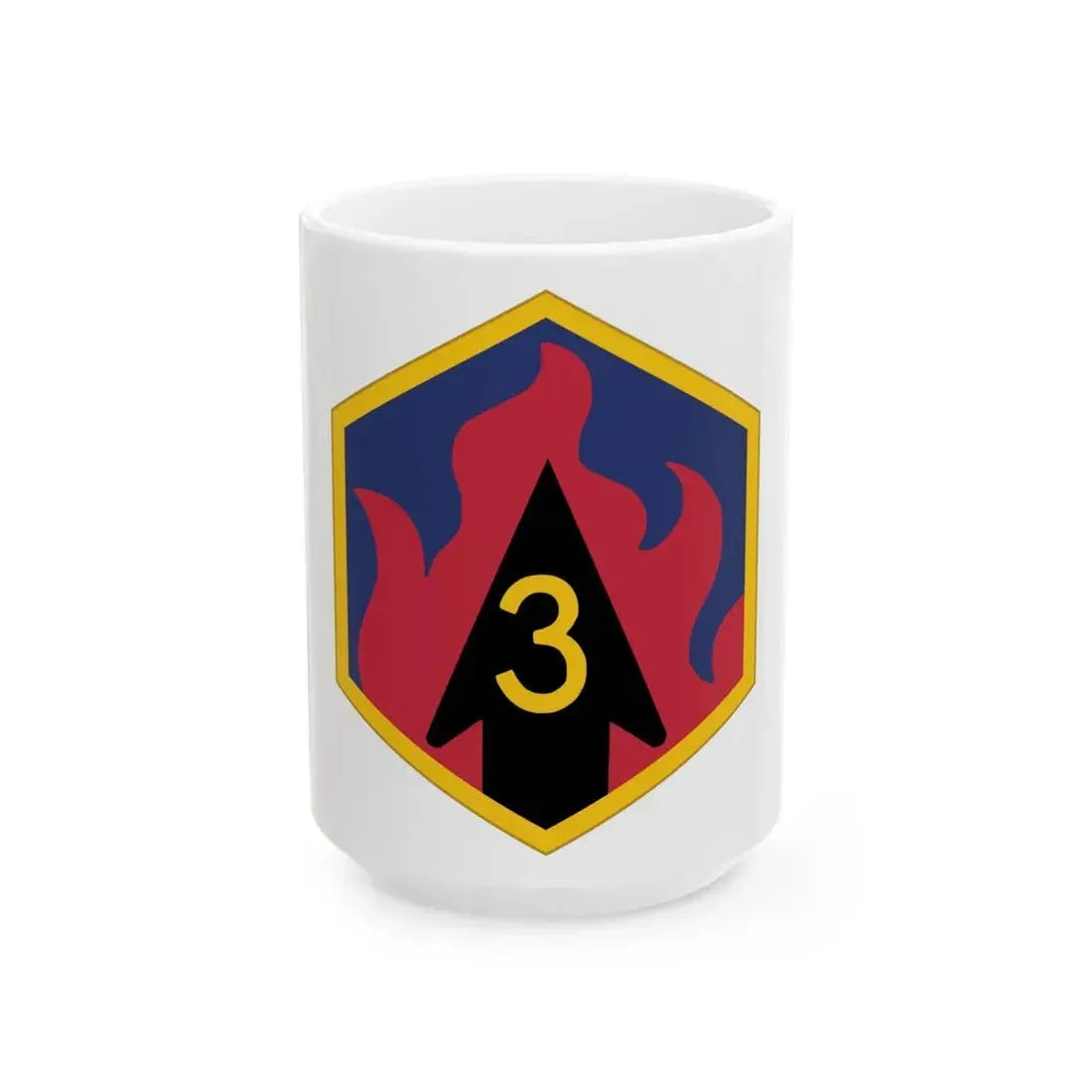 3rd Chemical Brigade (U.S. Army) White Coffee Mug 15oz - Go Mug Yourself