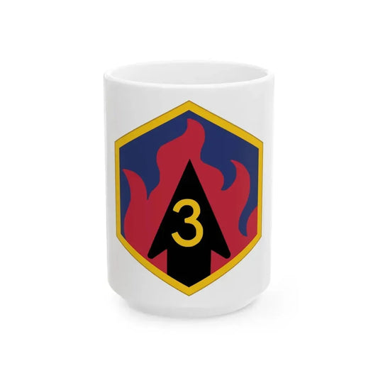3rd Chemical Brigade (U.S. Army) White Coffee Mug 15oz - Go Mug Yourself
