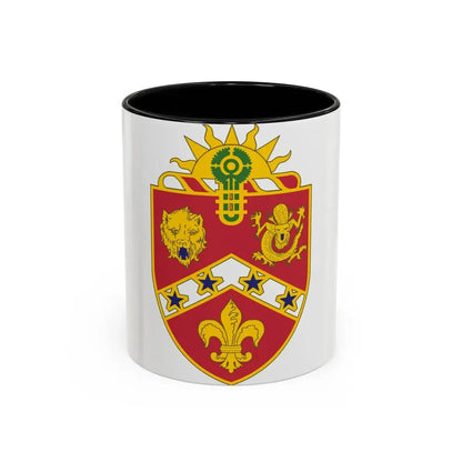 3rd Field Artillery Regiment (U.S. Army) Accent Coffee Mug 11oz Black - Go Mug Yourself