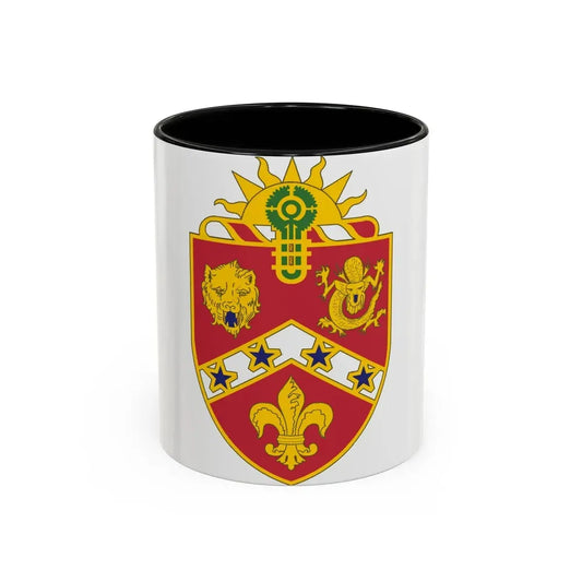 3rd Field Artillery Regiment (U.S. Army) Accent Coffee Mug 11oz Black - Go Mug Yourself