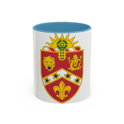 3rd Field Artillery Regiment (U.S. Army) Accent Coffee Mug 11oz Light Blue - Go Mug Yourself