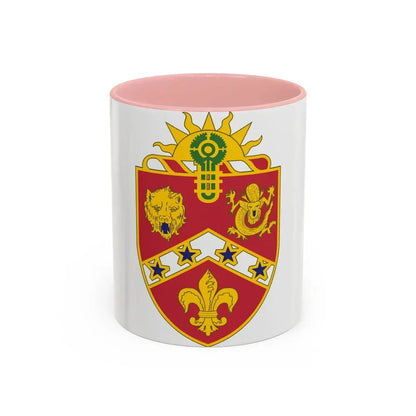 3rd Field Artillery Regiment (U.S. Army) Accent Coffee Mug 11oz Pink - Go Mug Yourself
