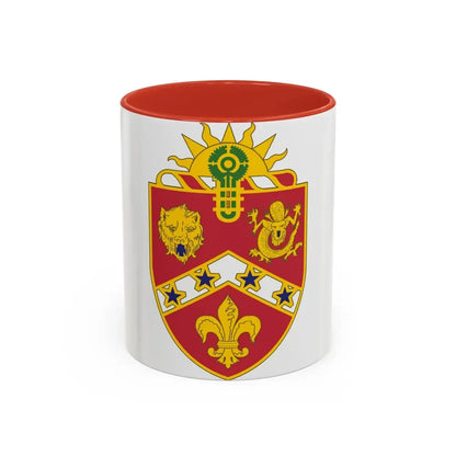 3rd Field Artillery Regiment (U.S. Army) Accent Coffee Mug 11oz Red - Go Mug Yourself