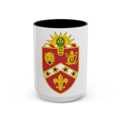 3rd Field Artillery Regiment (U.S. Army) Accent Coffee Mug 15oz Black - Go Mug Yourself