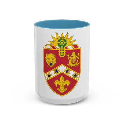 3rd Field Artillery Regiment (U.S. Army) Accent Coffee Mug 15oz Light Blue - Go Mug Yourself