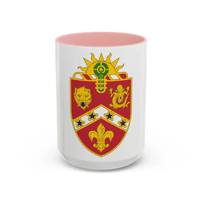 3rd Field Artillery Regiment (U.S. Army) Accent Coffee Mug 15oz Pink - Go Mug Yourself