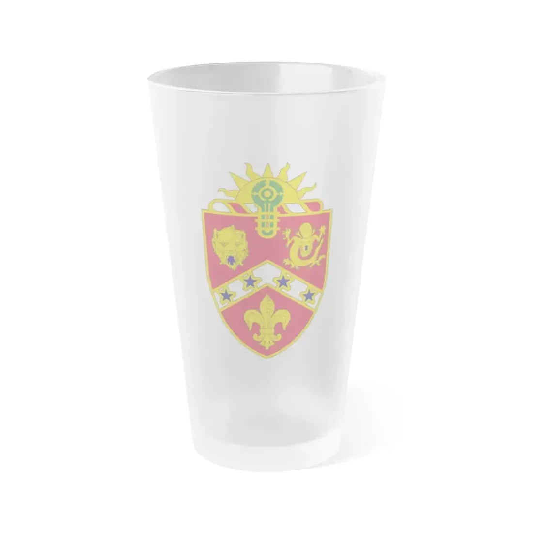3rd Field Artillery Regiment (U.S. Army) Frosted Pint Glass 16oz Default Title - Go Mug Yourself