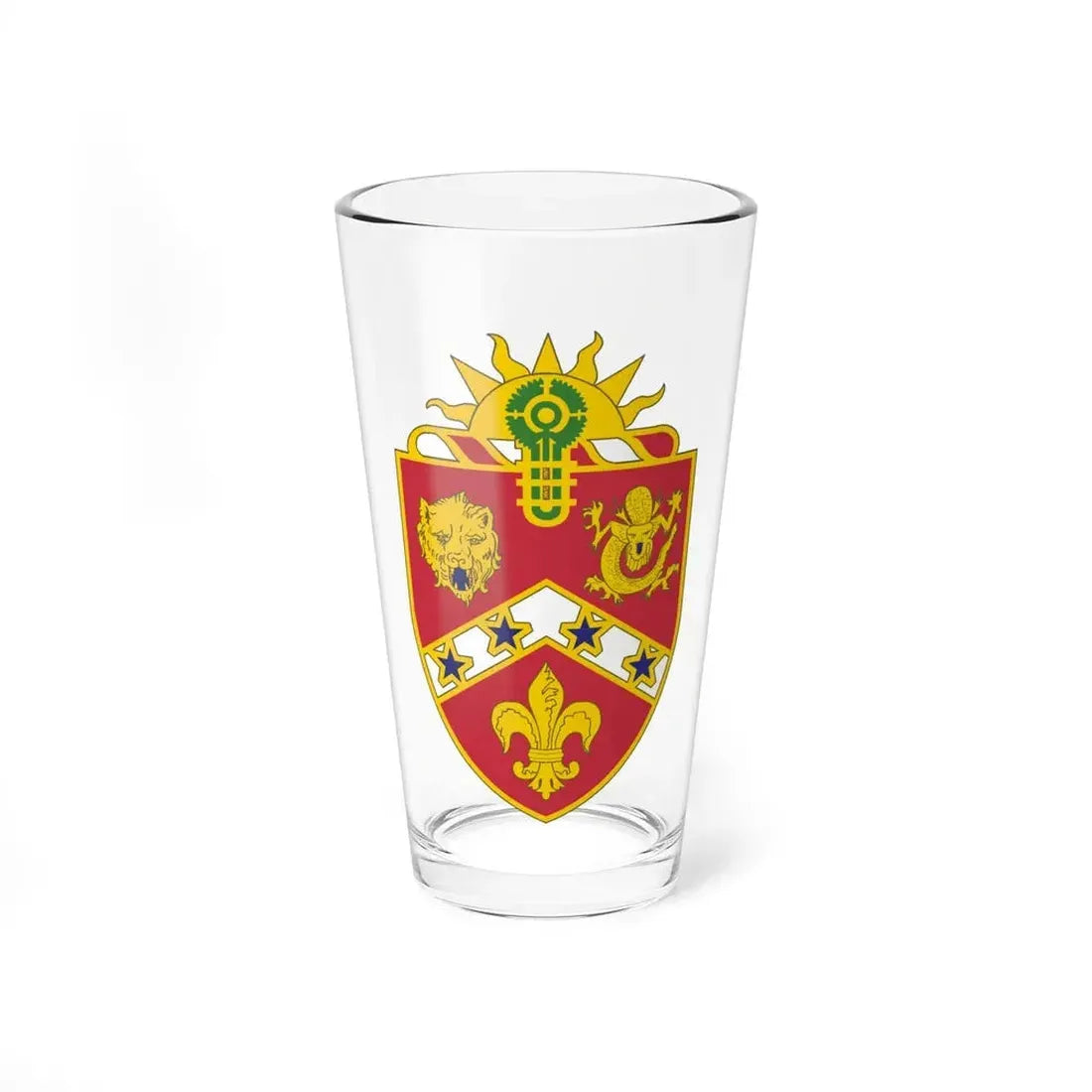 3rd Field Artillery Regiment (U.S. Army) Pint Glass 16oz 16oz - Go Mug Yourself