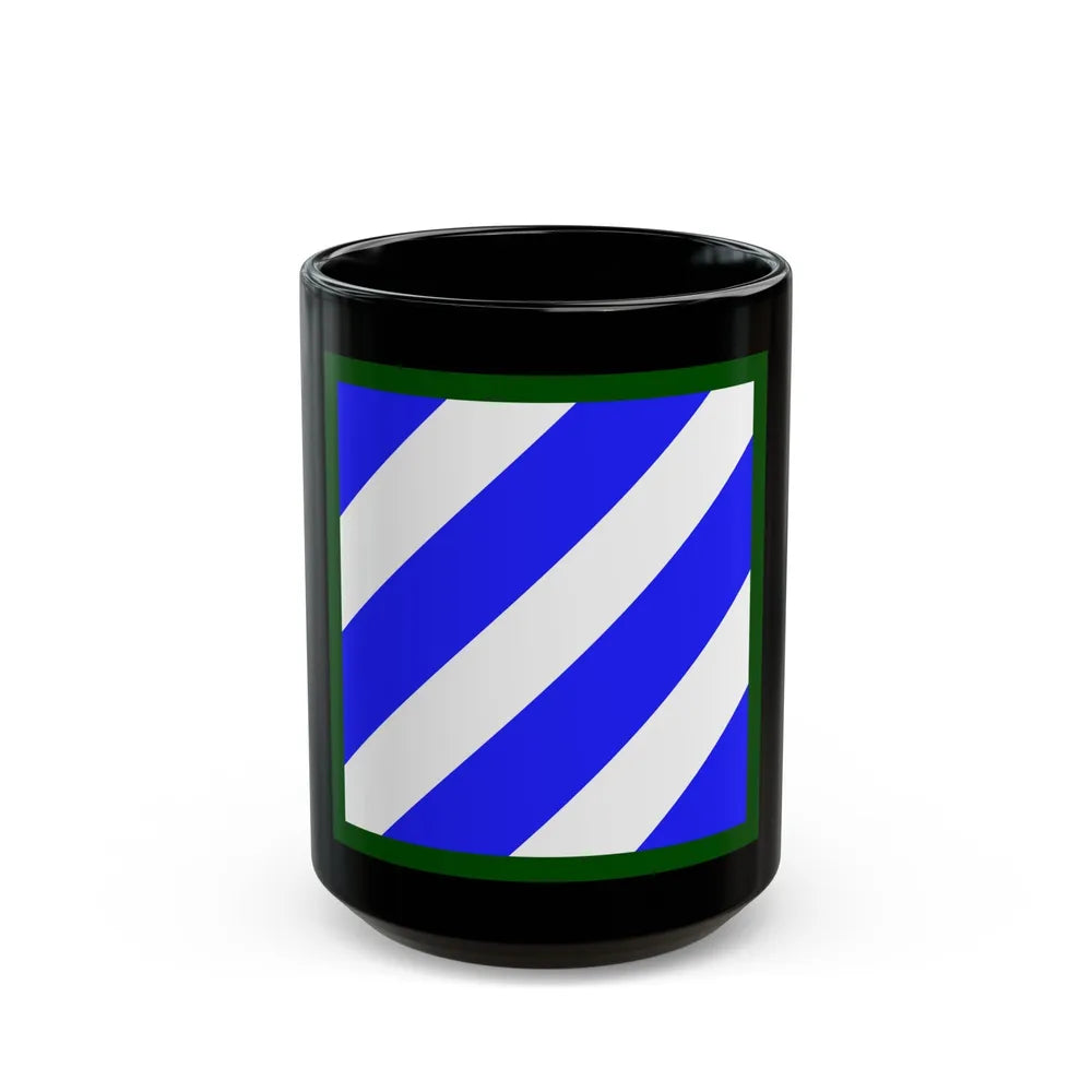 3rd Infantry Division (U.S. Army) Black Coffee Mug-15oz-Go Mug Yourself