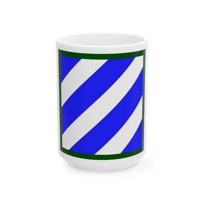 3rd Infantry Division (U.S. Army) White Coffee Mug-15oz-Go Mug Yourself