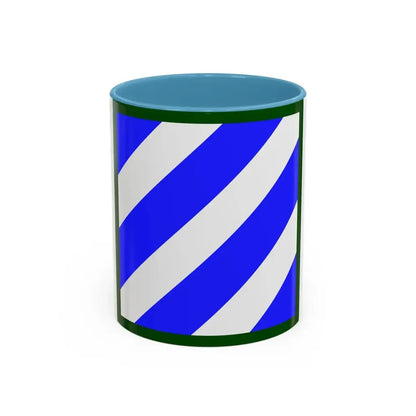 3rd Infantry Division (U.S. Army) Accent Coffee Mug 11oz Light Blue - Go Mug Yourself