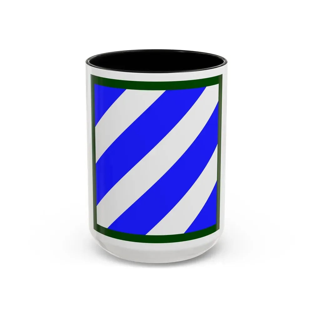 3rd Infantry Division (U.S. Army) Accent Coffee Mug 15oz Black - Go Mug Yourself