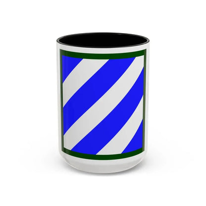 3rd Infantry Division (U.S. Army) Accent Coffee Mug 15oz Black - Go Mug Yourself