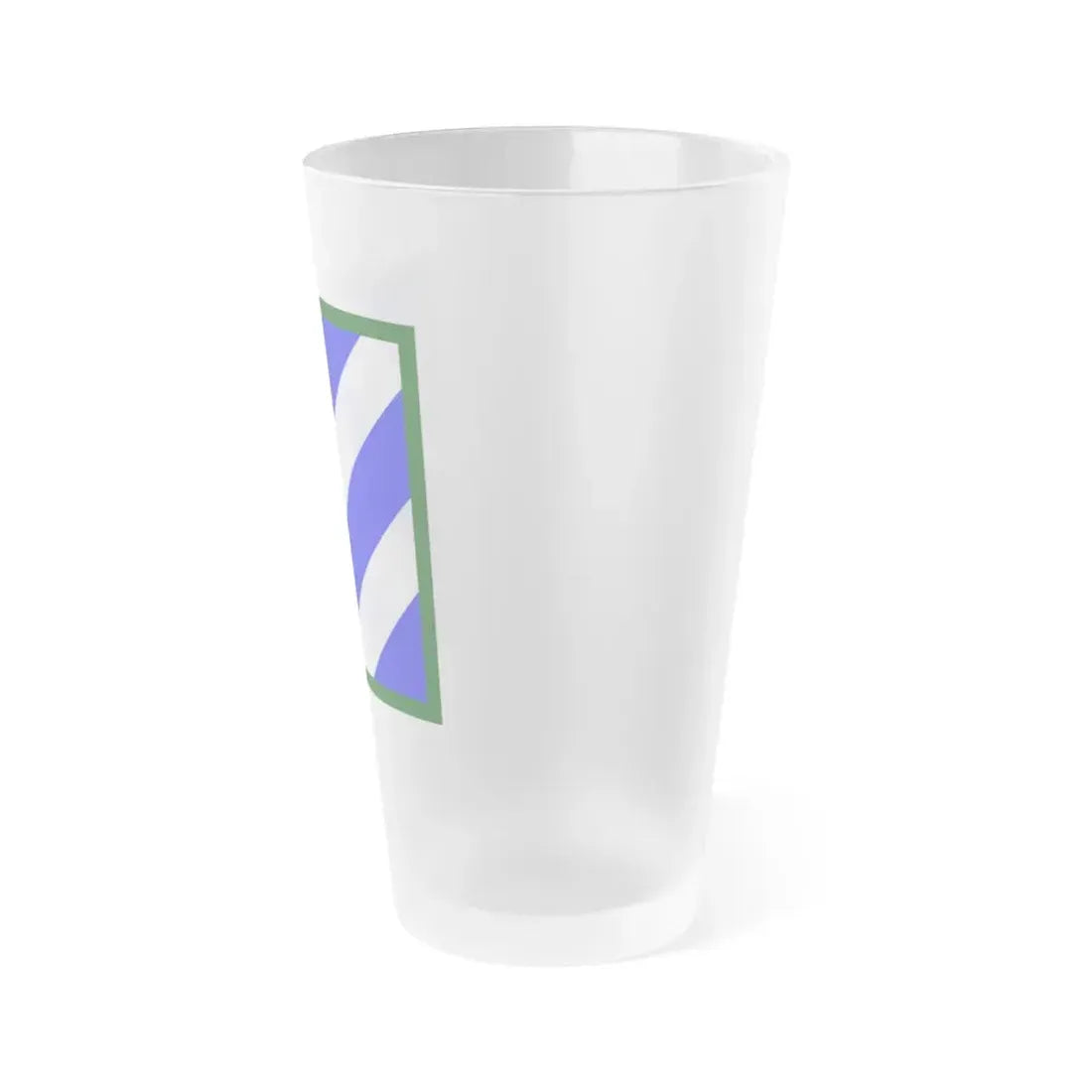 3rd Infantry Division (U.S. Army) Frosted Pint Glass 16oz - Go Mug Yourself