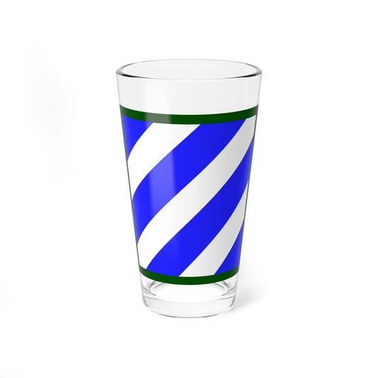 3rd Infantry Division (U.S. Army) Pint Glass 16oz 16oz - Go Mug Yourself