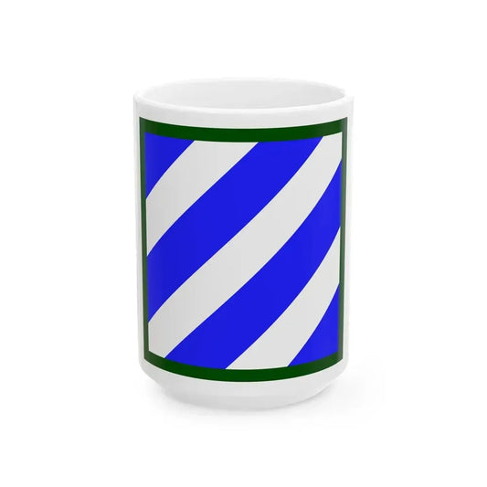 3rd Infantry Division (U.S. Army) White Coffee Mug 15oz - Go Mug Yourself