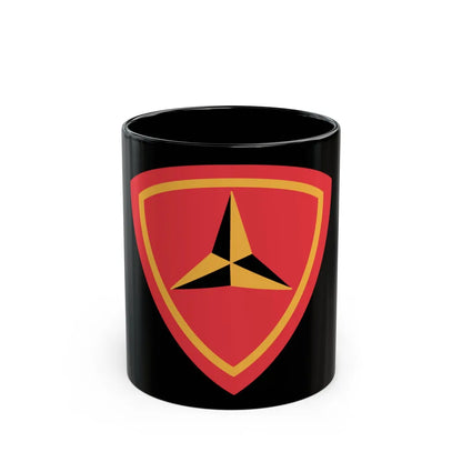 3RD Marine Divn (USMC) Black Coffee Mug-11oz-Go Mug Yourself