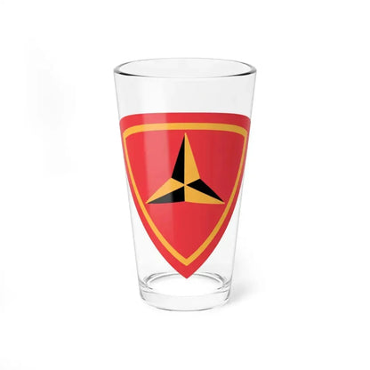 3RD Marine Divn (USMC) Pint Glass 16oz 16oz - Go Mug Yourself