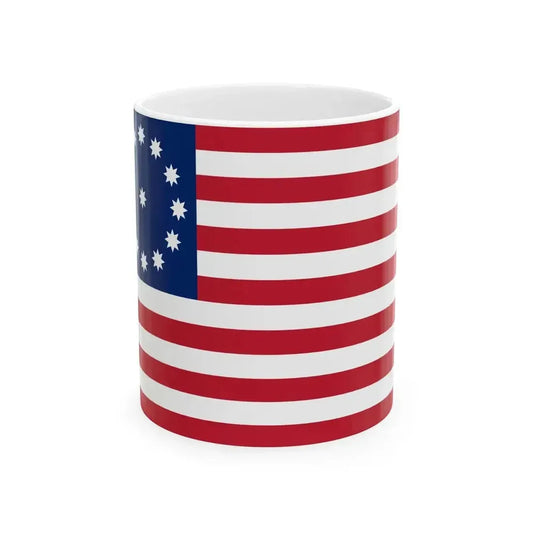 3rd Maryland Flag (United States) White Coffee Mug 11oz - Go Mug Yourself