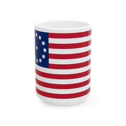 3rd Maryland Flag (United States) White Coffee Mug 15oz - Go Mug Yourself