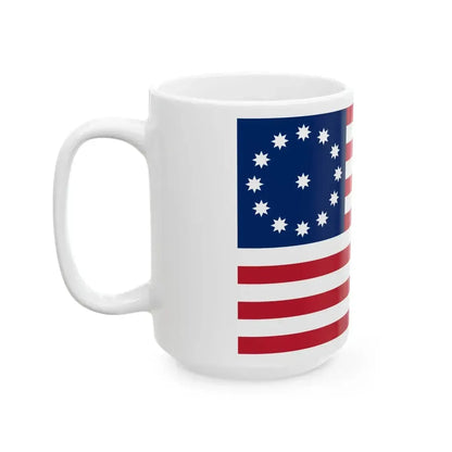 3rd Maryland Flag (United States) White Coffee Mug - Go Mug Yourself
