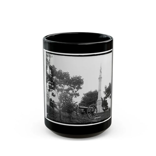 3rd Maryland Infantry, U.S.A. & Latrobe's Battery, C.S.A. Monument, Chattanooga, Tennessee (U.S. Civil War) Black Coffee Mug-15oz-Go Mug Yourself