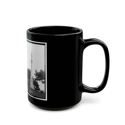 3rd Maryland Infantry, U.S.A. & Latrobe's Battery, C.S.A. Monument, Chattanooga, Tennessee (U.S. Civil War) Black Coffee Mug-Go Mug Yourself