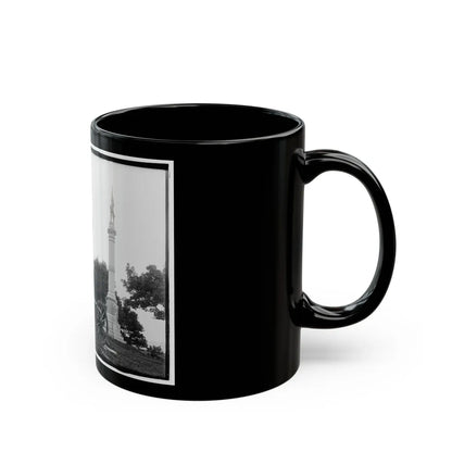 3rd Maryland Infantry, U.S.A. & Latrobe's Battery, C.S.A. Monument, Chattanooga, Tennessee (U.S. Civil War) Black Coffee Mug-Go Mug Yourself