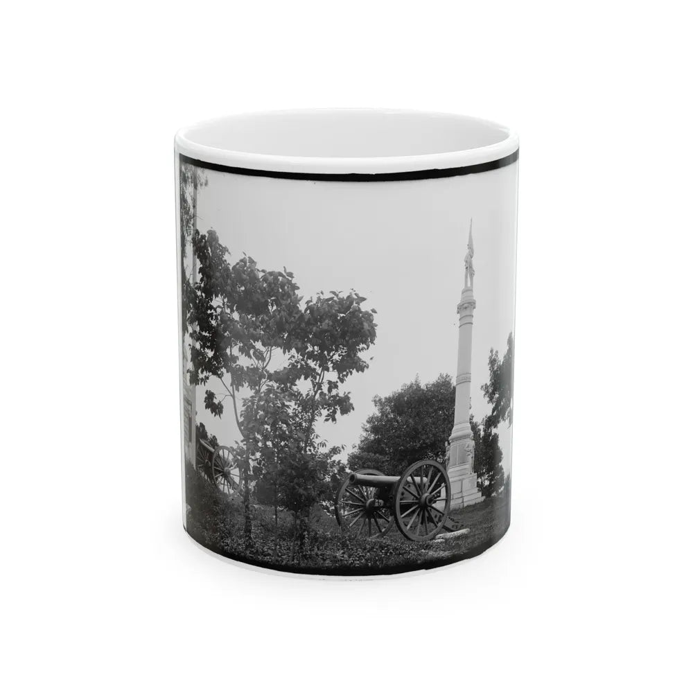 3rd Maryland Infantry, U.S.A. & Latrobe's Battery, C.S.A. Monument, Chattanooga, Tennessee (U.S. Civil War) White Coffee Mug-11oz-Go Mug Yourself