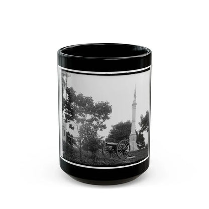 3rd Maryland Infantry, U.S.A. & Latrobe's Battery, C.S.A. Monument, Chattanooga, Tennessee (U.S. Civil War) Black Coffee Mug 15oz - Go Mug Yourself