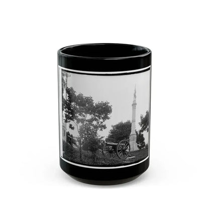 3rd Maryland Infantry, U.S.A. & Latrobe's Battery, C.S.A. Monument, Chattanooga, Tennessee (U.S. Civil War) Black Coffee Mug 15oz - Go Mug Yourself