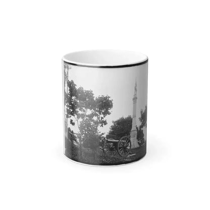3Rd Maryland Infantry, U.S.A. & Latrobe's Battery, C.S.A. Monument, Chattanooga, Tennessee (U.S. Civil War) Color Changing Coffee Mug 11oz - Go Mug Yourself