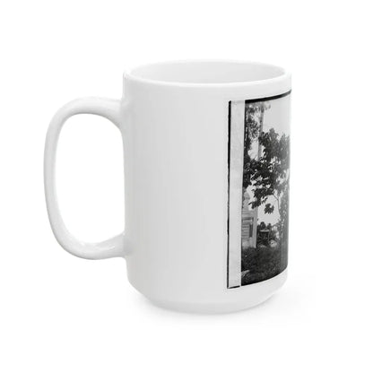 3rd Maryland Infantry, U.S.A. & Latrobe's Battery, C.S.A. Monument, Chattanooga, Tennessee (U.S. Civil War) White Coffee Mug - Go Mug Yourself