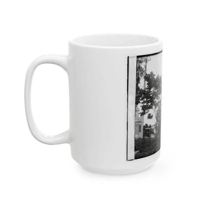 3rd Maryland Infantry, U.S.A. & Latrobe's Battery, C.S.A. Monument, Chattanooga, Tennessee (U.S. Civil War) White Coffee Mug - Go Mug Yourself