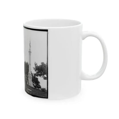 3rd Maryland Infantry, U.S.A. & Latrobe's Battery, C.S.A. Monument, Chattanooga, Tennessee (U.S. Civil War) White Coffee Mug - Go Mug Yourself