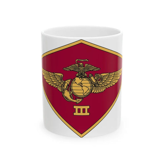 3rd MAW 3D MAW (USMC) White Coffee Mug-11oz-Go Mug Yourself