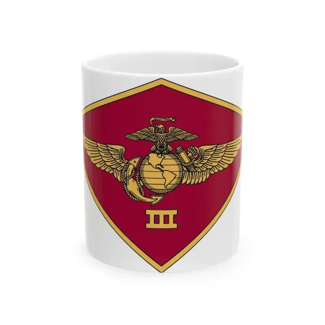 3rd MAW 3D MAW (USMC) White Coffee Mug 11oz - Go Mug Yourself