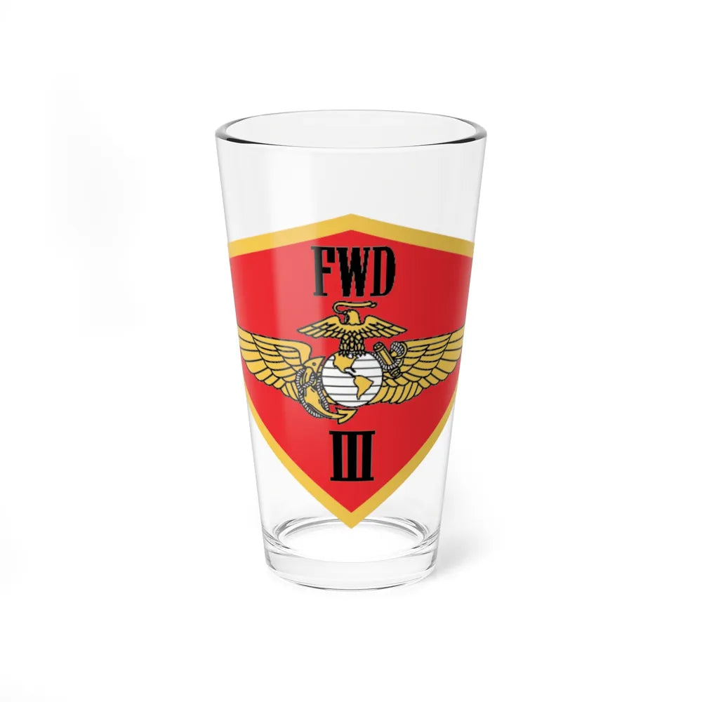 3rd MAW FWD (USMC) Pint Glass 16oz-16oz-Go Mug Yourself