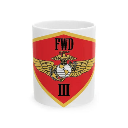 3rd MAW FWD (USMC) White Coffee Mug 11oz - Go Mug Yourself