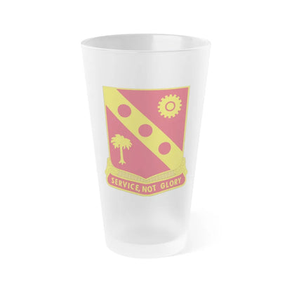 3rd Ordnance Battalion (U.S. Army) Frosted Pint Glass 16oz-Go Mug Yourself