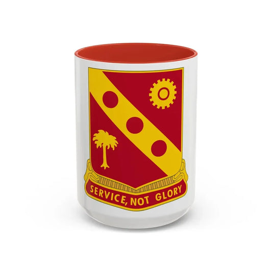 3rd Ordnance Battalion (U.S. Army) Accent Coffee Mug 15oz Red - Go Mug Yourself