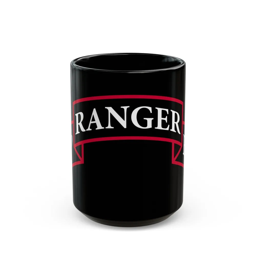 3rd Ranger Battalion (U.S. Army) Black Coffee Mug-15oz-Go Mug Yourself