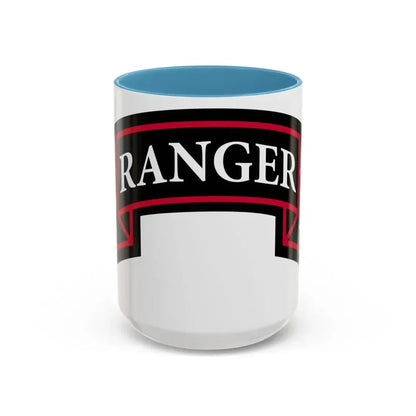3rd Ranger Battalion (U.S. Army) Accent Coffee Mug 15oz Light Blue - Go Mug Yourself