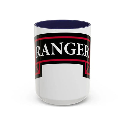 3rd Ranger Battalion (U.S. Army) Accent Coffee Mug 15oz Navy - Go Mug Yourself