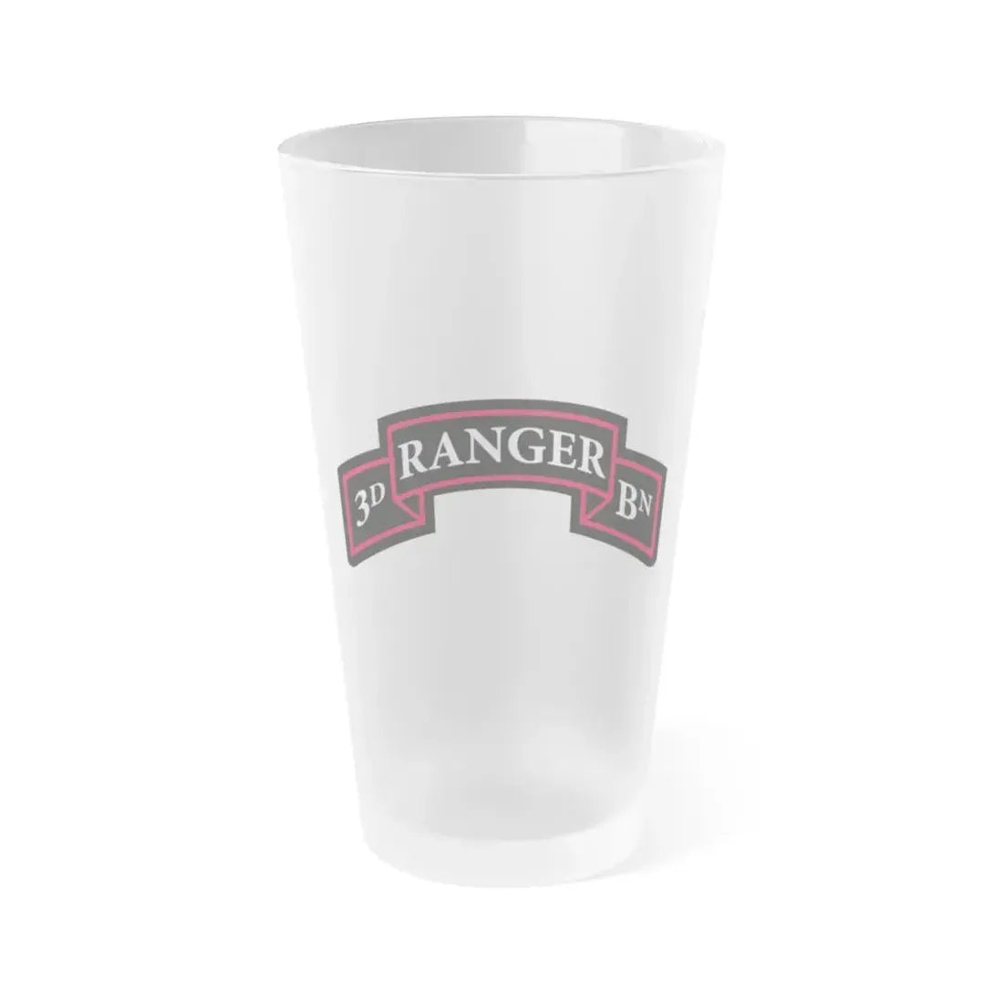 3rd Ranger Battalion (U.S. Army) Frosted Pint Glass 16oz Default Title - Go Mug Yourself