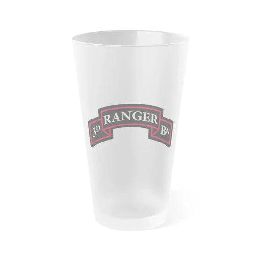 3rd Ranger Battalion (U.S. Army) Frosted Pint Glass 16oz Default Title - Go Mug Yourself