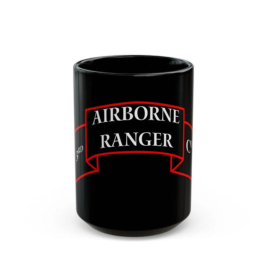 3rd Ranger Infantry Company (U.S. Army) Black Coffee Mug-15oz-Go Mug Yourself